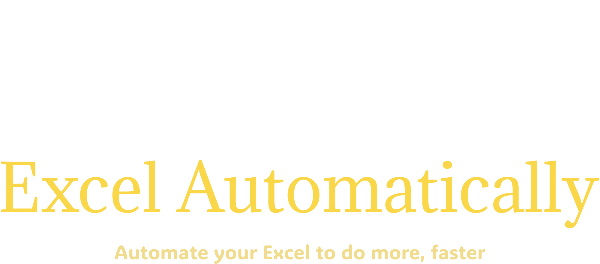 Excel Automatically Logo